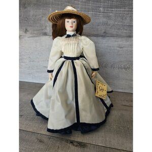 Vtg 1985 Bertha Rogers Gigi with Tags 14" Porcelain Doll